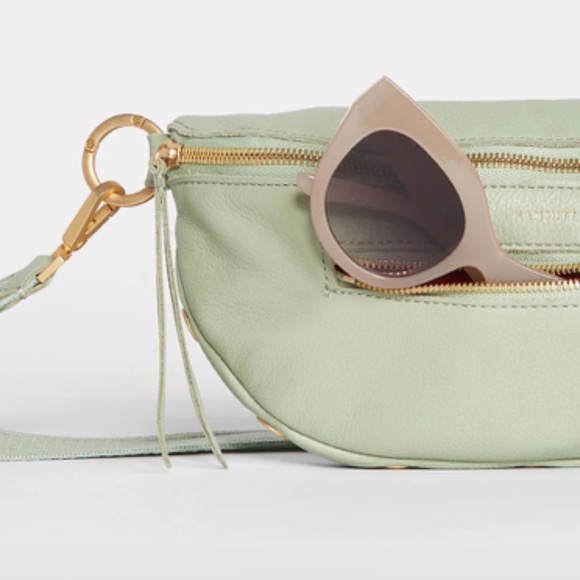 Hammitt Charles Medium Leather Cypress Sage Waist Bag - NEW w/tags - Picture 5 of 8